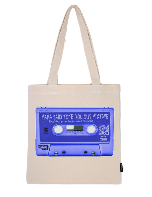Tote | Blue "Mama Said Tote You Out Mixtape"