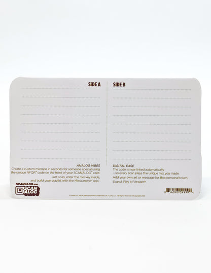 Greeting Card | Digital Mixtape | Red "It's Giving Mix!"