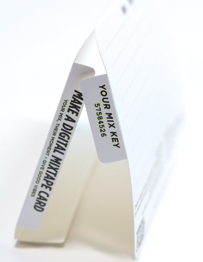 Greeting Card Sticker | Blue "Vibe Check Mix"