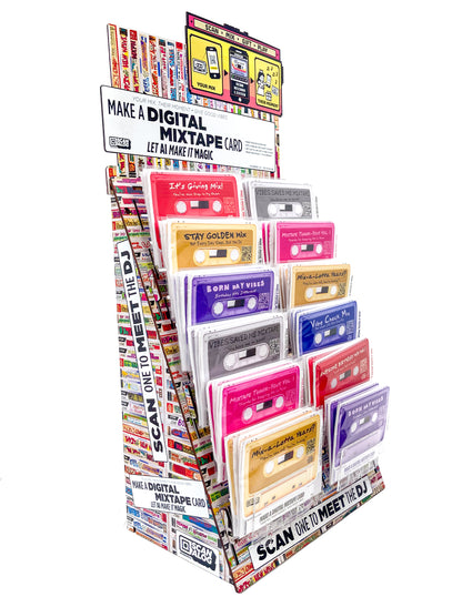 Greeting Card Sticker | Pink "Mixtape Thanks Yous Vol. 1"