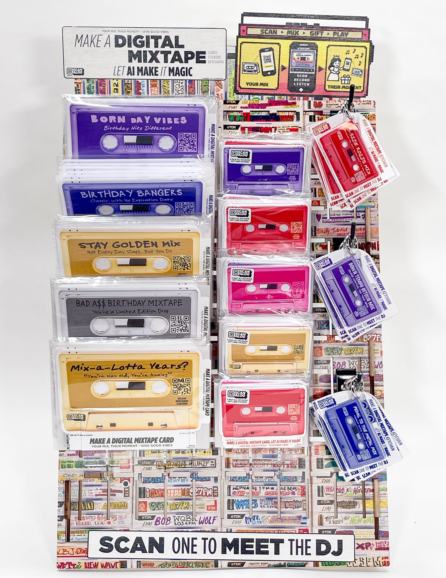 Full-Size Display Rack