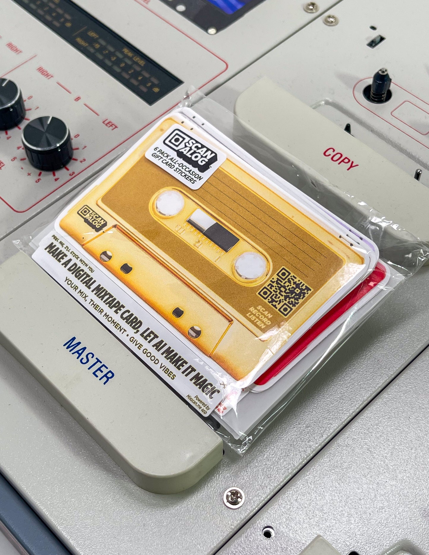 Greeting Card Sticker | 6 Pack Any Occasion Blanks