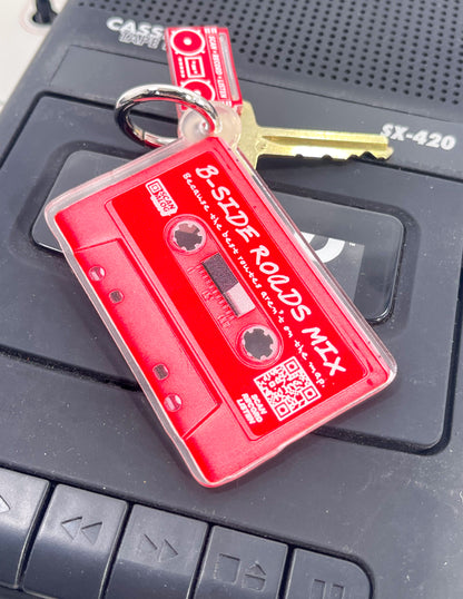 Keychain | Red "B-Side Roads Mix"