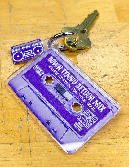 Keychain | Purple "Down Tempo Detour Mix"