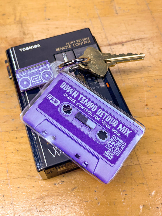 Keychain | Purple "Down Tempo Detour Mix"