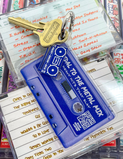 Keychain | Blue "Pedal to the Metal Mix"